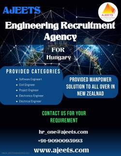 Your One-Stop Shop for Engineer Recruitment.